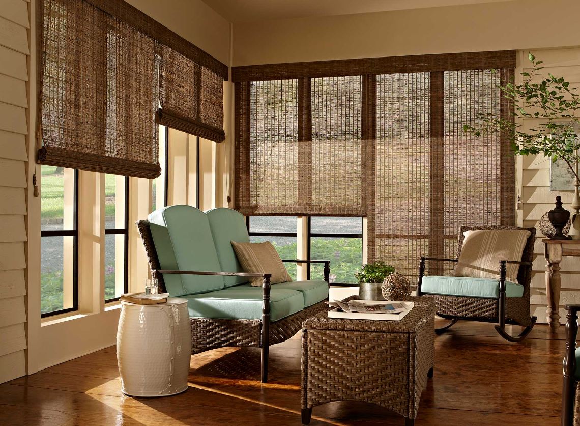 room darkening curtains